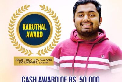 Jerin Thobias Vakayil Karuthal Award
